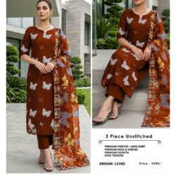 Aneela Embroidered 2-Piece Lawn Suit – Design 03