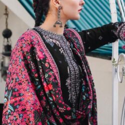 Hussain Rehar Embroidered 3-Piece Lawn Suit – Design 05