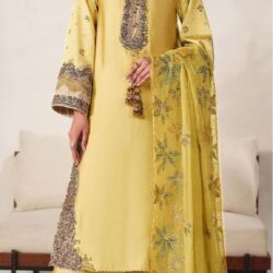 Iznik Embroidered 3-Piece Lawn Suit – Design 01