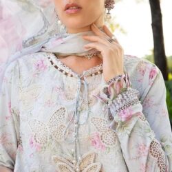 Maria.B Embroidered 3-Piece Lawn Suit – Design 05