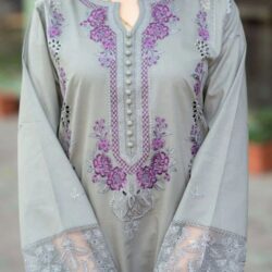 Mushq Embroidered 3-Piece Lawn Suit – Design 03
