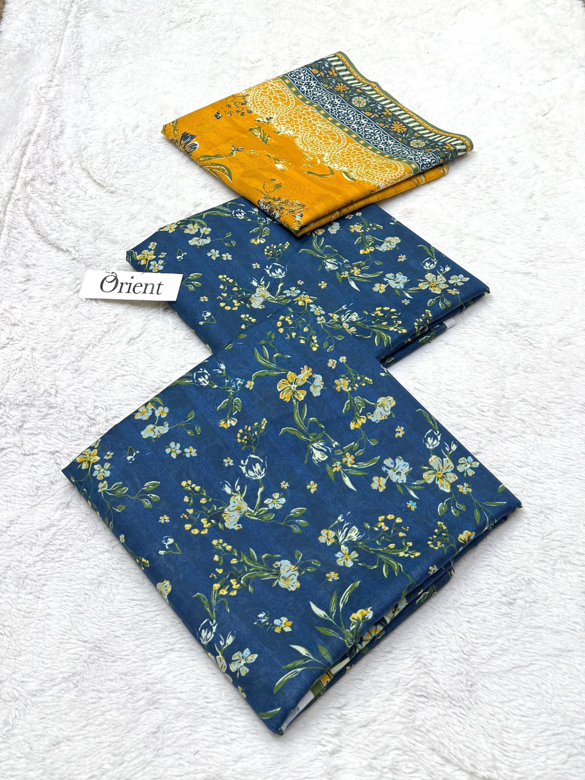 Orient Unstitched 3-Piece Printed Lawn Suit – Design 09