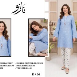 Nazeo Embroidered 2-Piece Lawn Suit – Design 05