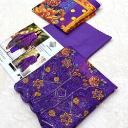 Tanna Banna Unstitched 3-Piece Printed Lawn Suit – Design 04