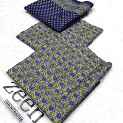 Zeen Unstitched 3-Piece Printed Lawn Suit – Design 04