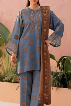 Amaya Digital Printed Lawn 3-Piece Suit
