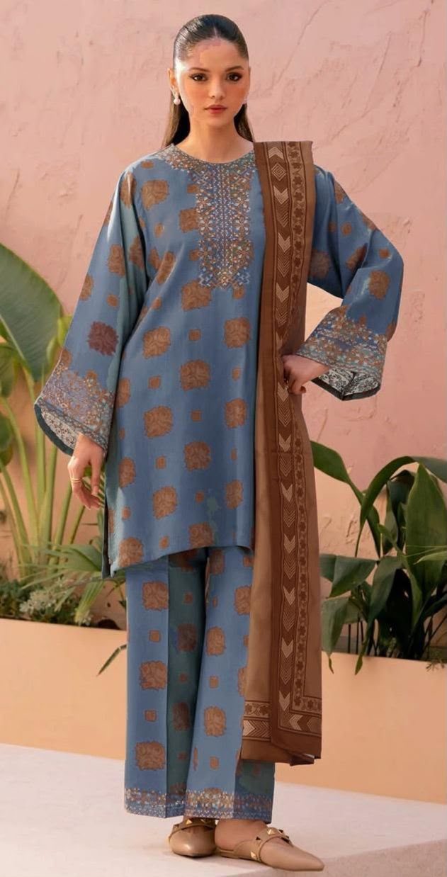 Amaya Digital Printed Lawn 3-Piece Suit