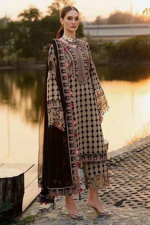 Charizma Embroidered Lawn Suit