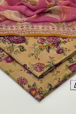 Maria B Allover Printed Lawn 3-Piece Suit