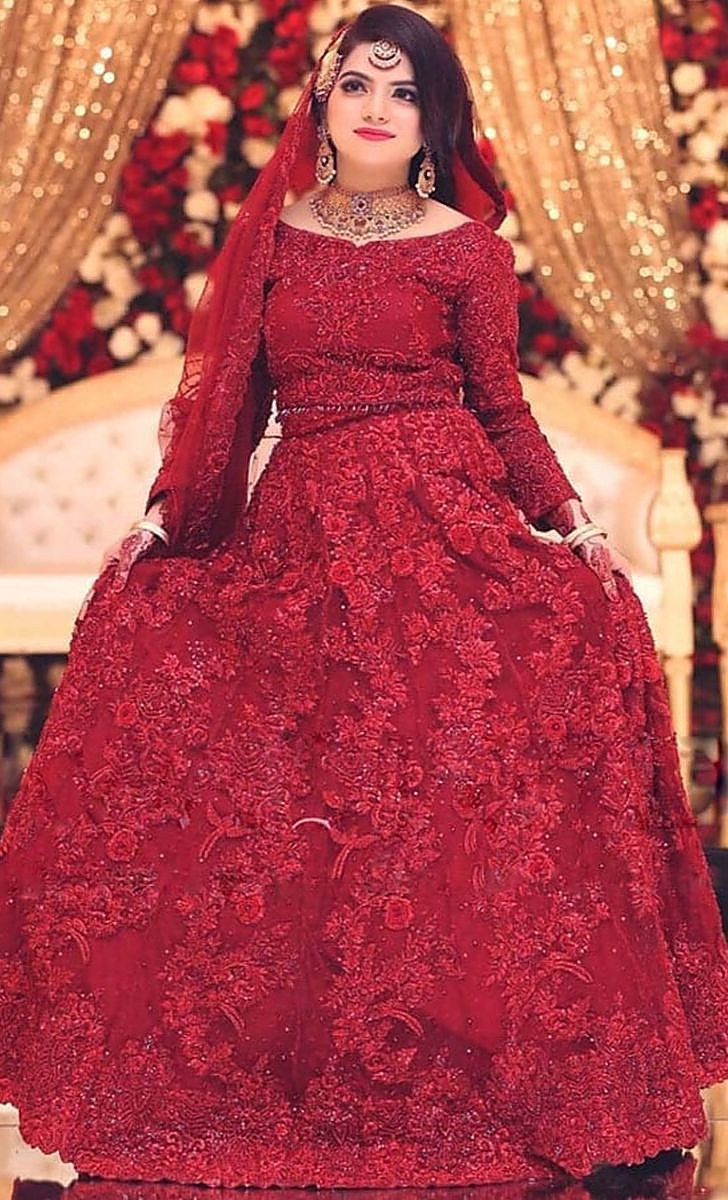 Maryam & Maria Bridal Net Frock - Image 2