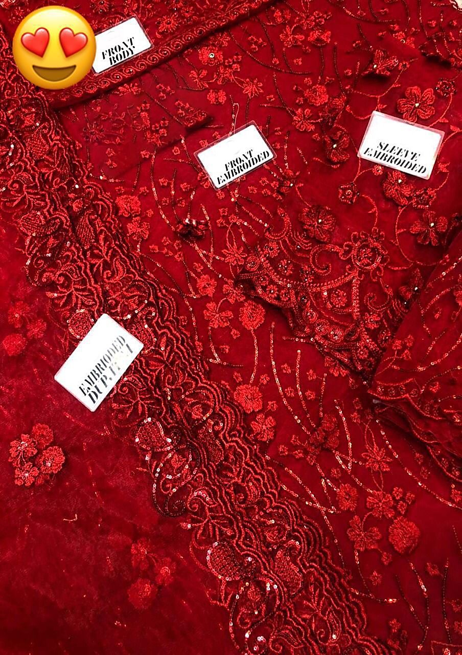 Maryam & Maria Bridal Net Frock - Image 7