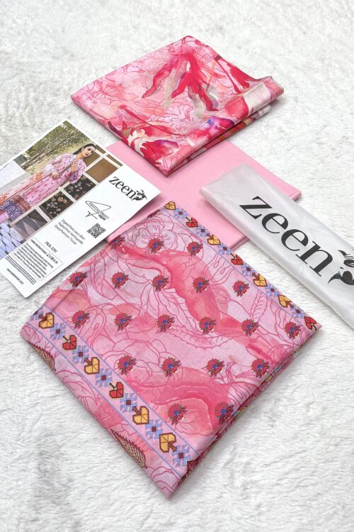 Zeen 3-Piece Printed Lawn Suit