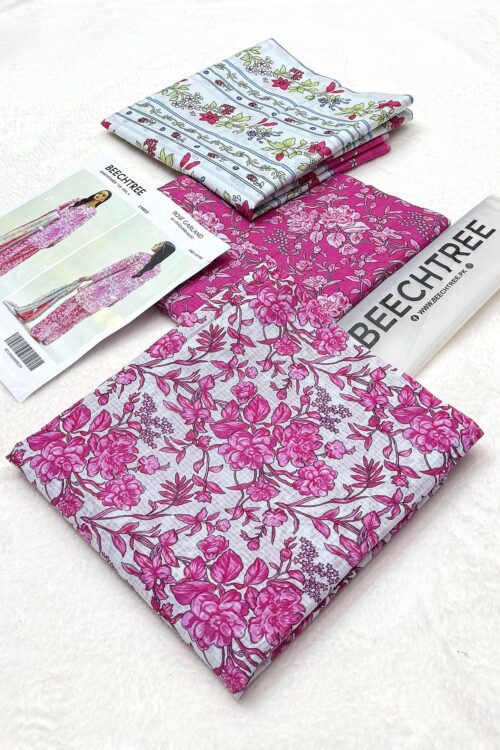 BeechTree 3-Piece Printed Lawn Suit