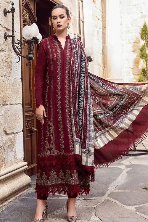 Maria.B Embroidered Lawn Suit
