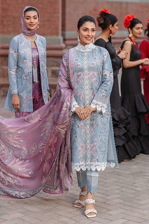 Mushq Embroidered Lawn Suit