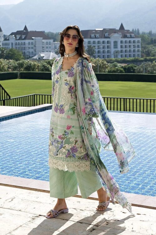 Elaaf Printed Lawn Suit 2026