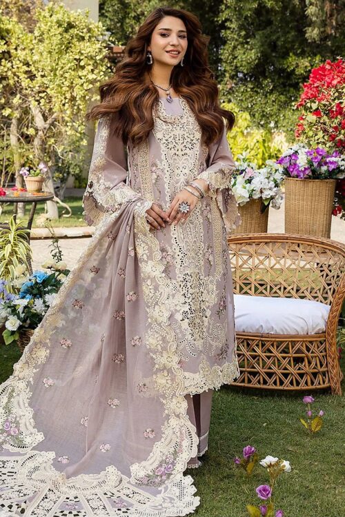Elaf Royal Chikankari Embroidered Lawn Suit