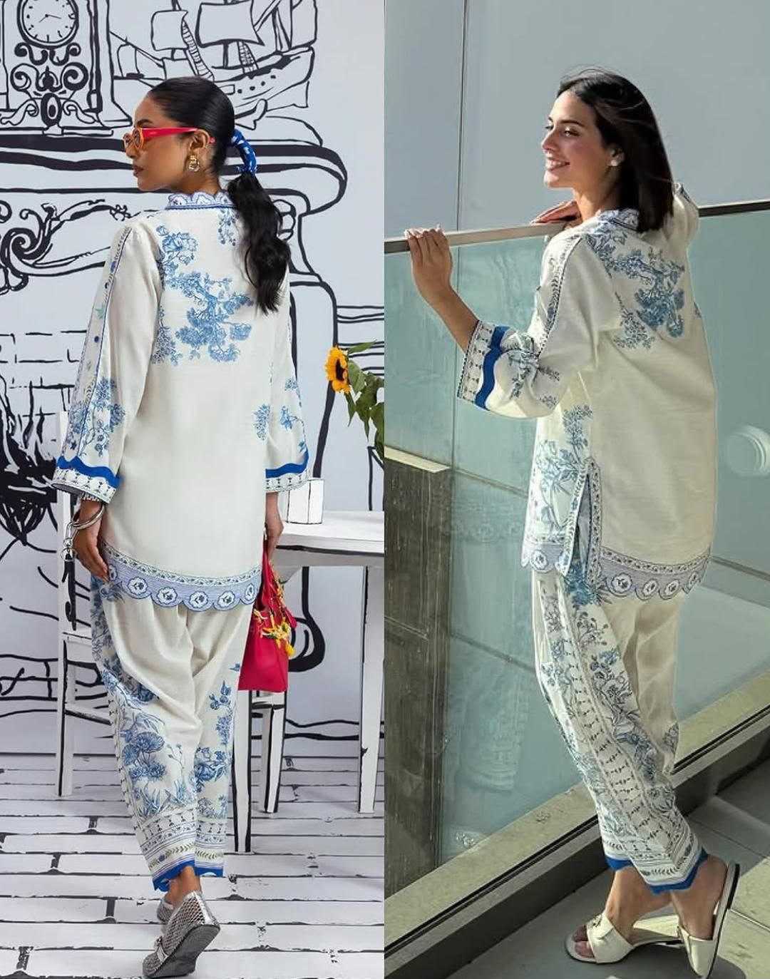 Sapphire Digital Printed Lawn 2-Piece Suit - Image 17