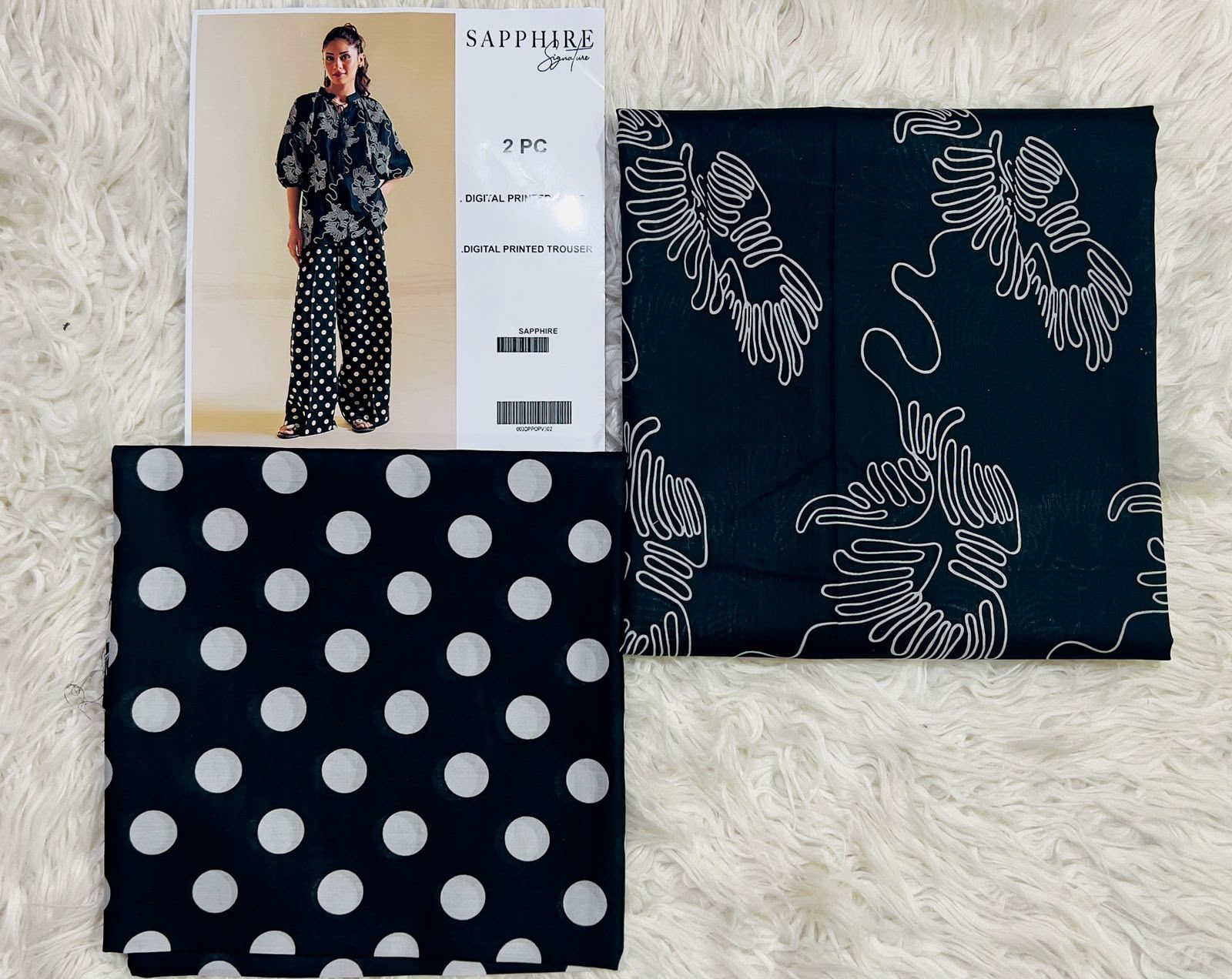 Sapphire Digital Printed Lawn 2-Piece Suit - Image 19
