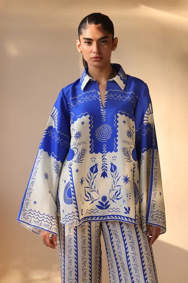 Sapphire Digital Printed Lawn 2-Piece Suit - Image 7