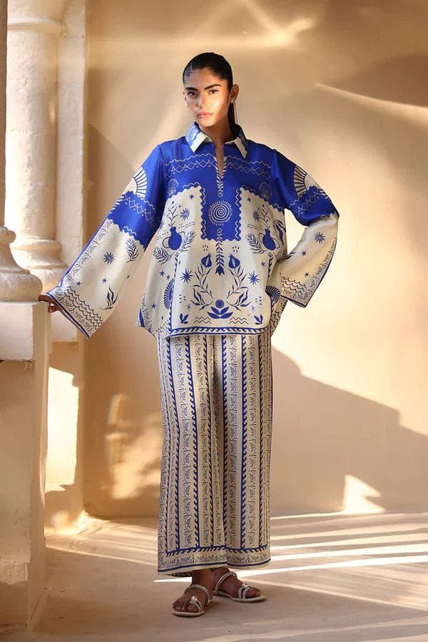 Sapphire Digital Printed Lawn 2-Piece Suit - Image 9